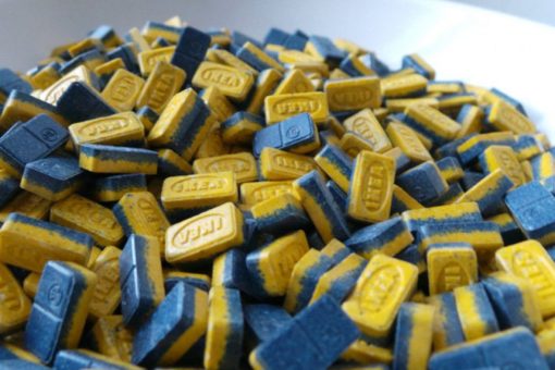 buy Blue Yellow IKEA 220mg MDMA online in Sweden