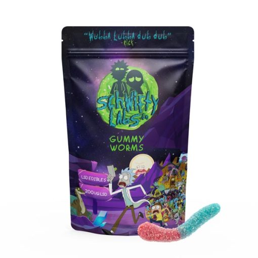 buy LSD Edible 200ug Gummy Worm online in Sweden