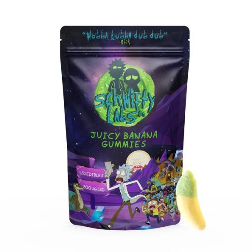 buy LSD Edible 200ug online in Sweden – Schwifty Labs Juicy Banana